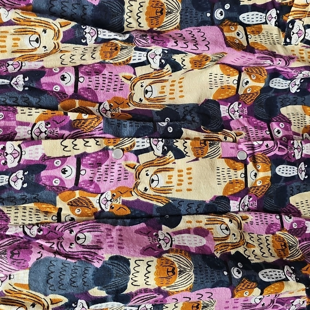 Nwt Womens Button Up Robe Sleep Dress With Pockets - Picture 2 of 4